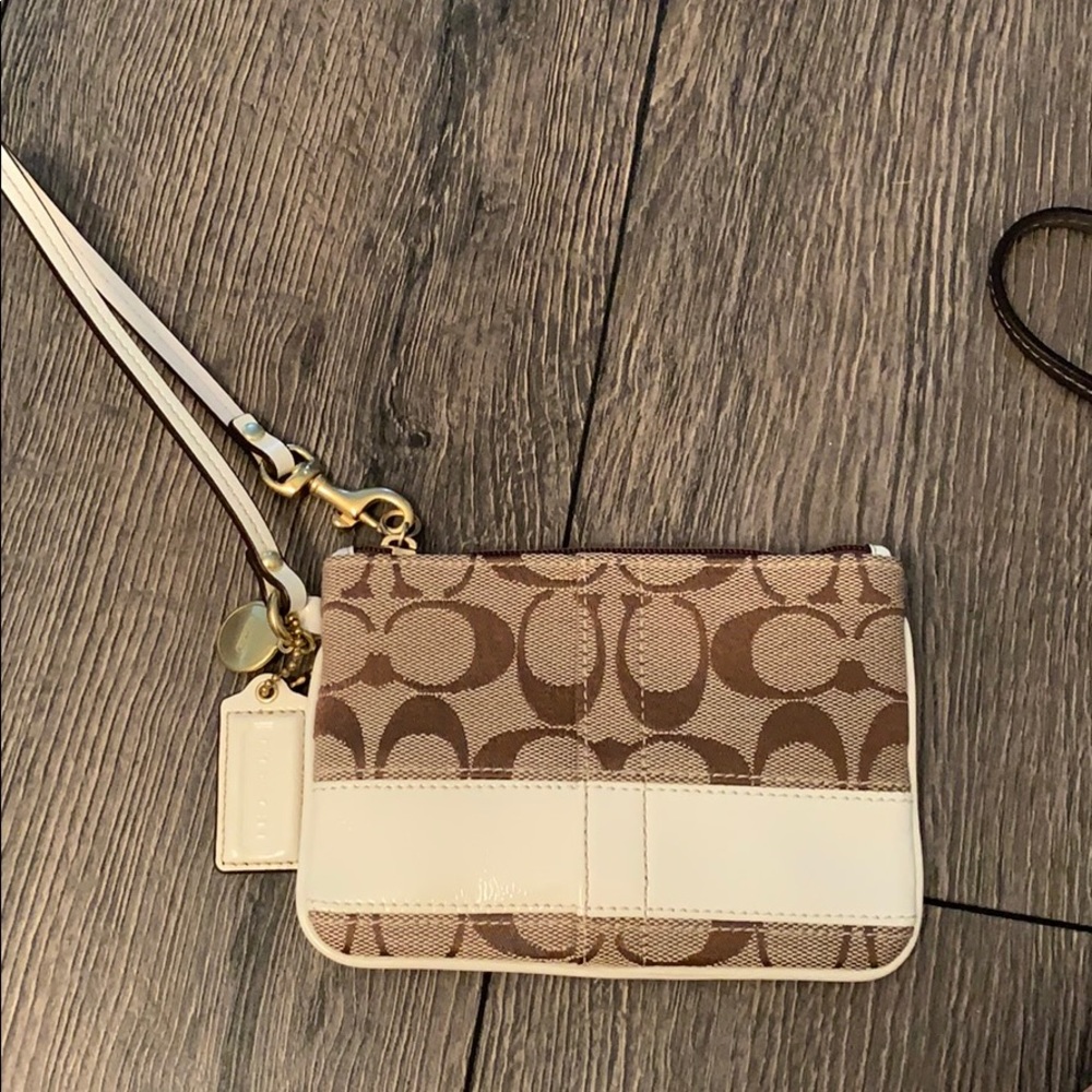 Coach wristlet